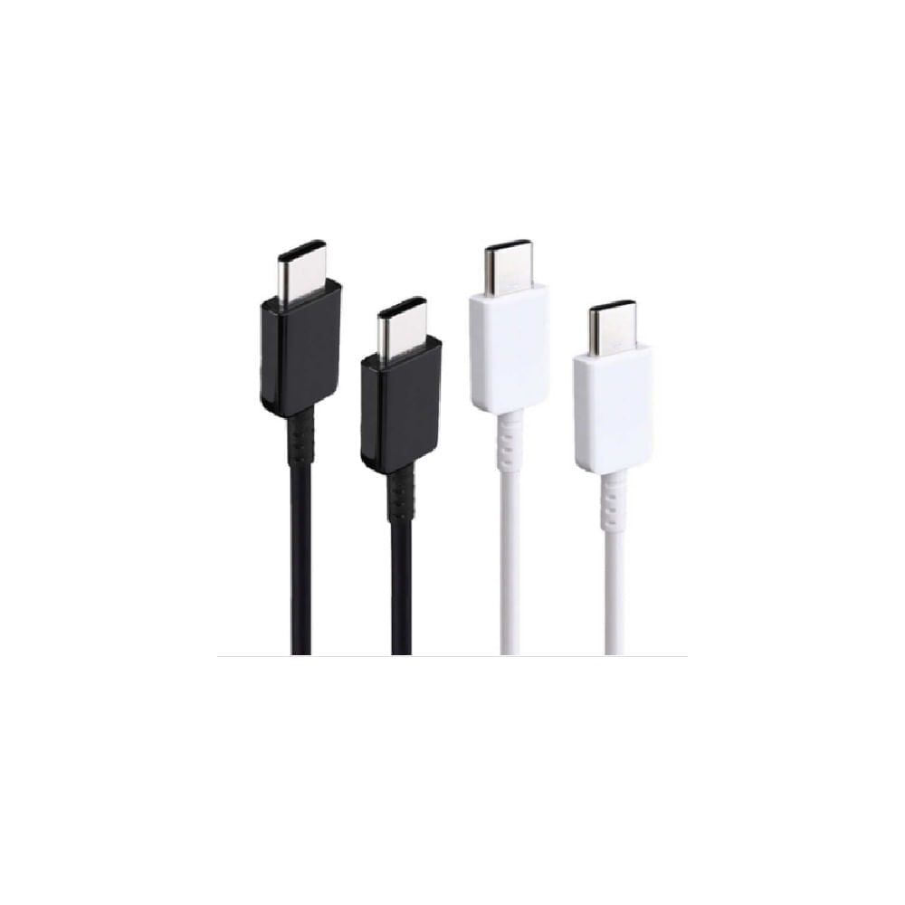 Cable Generico Compatible con Samsung USB-C (USB-C a USB-C) - Negro