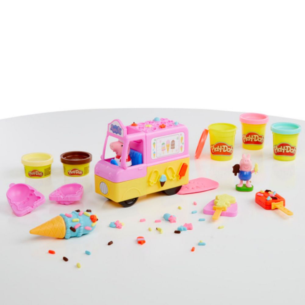 Masas y Plastilinas Play Doh Camion De Helados Peppa Pig Oechsle