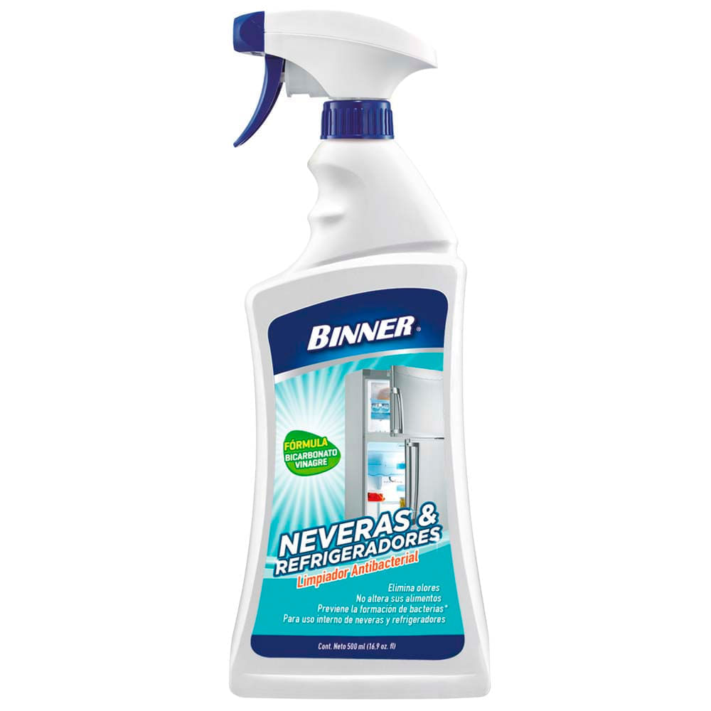 Limpiador Antibacterial BINNER Neveras y Refrigeradores Botella 500ml