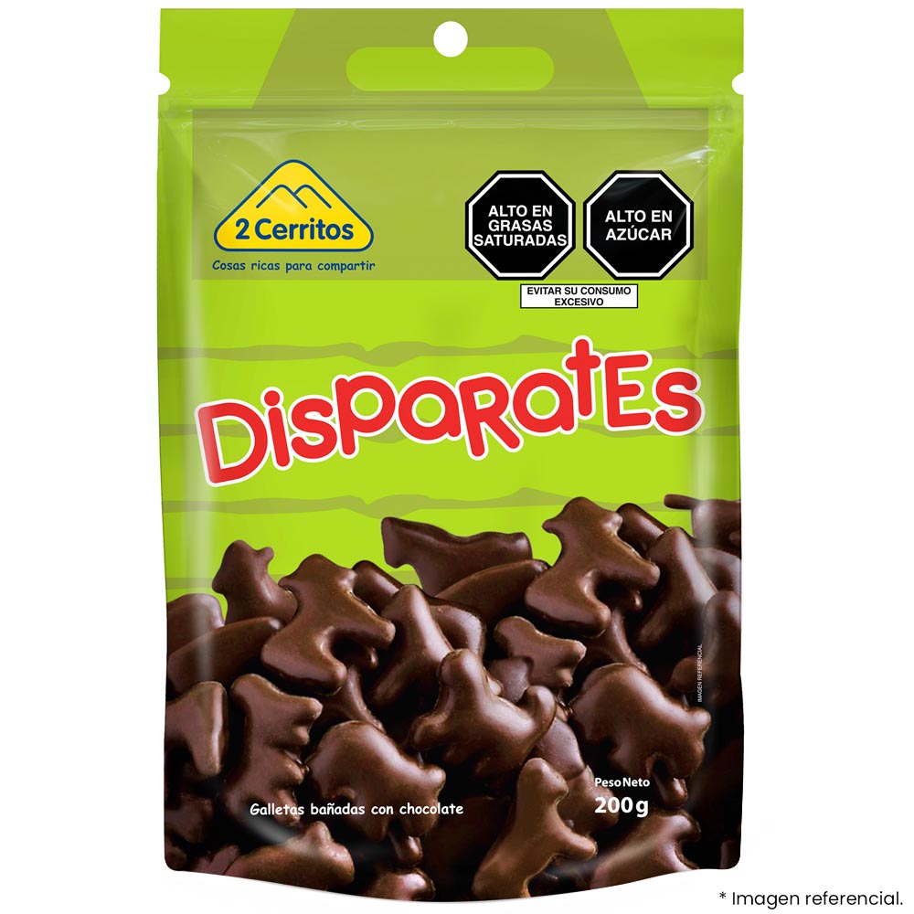 Galletas CARIBOU Disparates Envoltura 200Gr