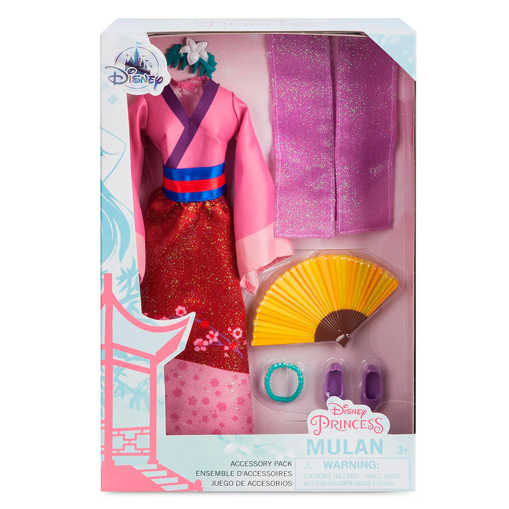 Fashion Pack Disney Store Princesa Mulán | Oechsle - Oechsle
