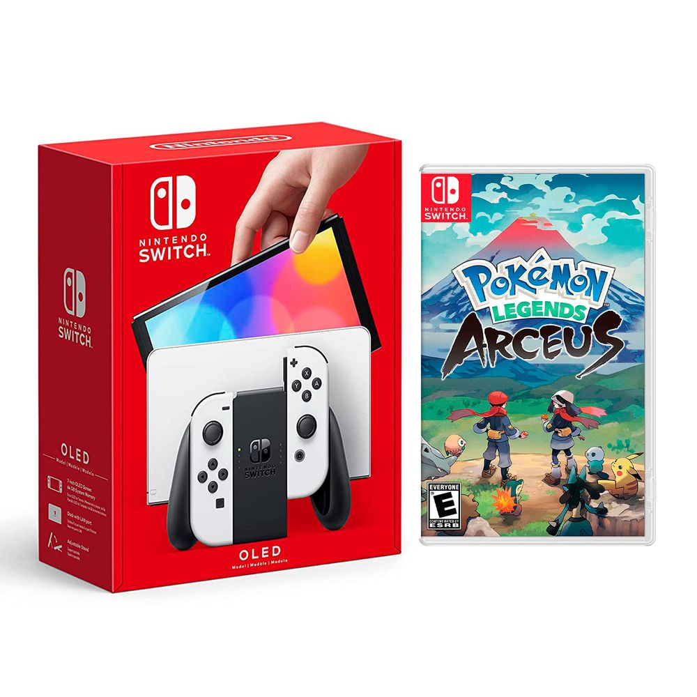 Nintendo Switch Modelo Oled Blanco + Pokémon Legends Arceus