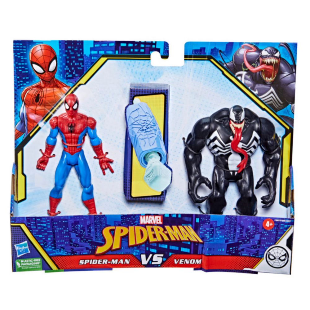 Figura de Acción Marvel Spider-Man Paquetes de batalla Spiderman Vs Venom |   - Oechsle