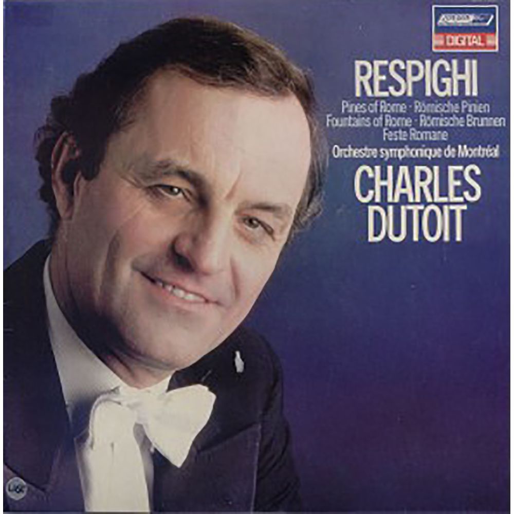 Disco de Vinilo Respighi Orchestre Symphonique De Montreal   Charles Dutoit