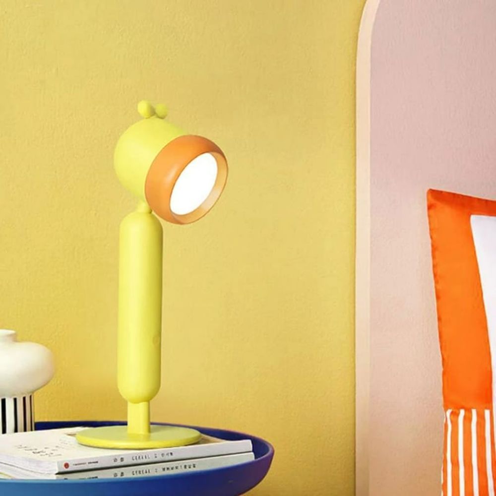 Lámpara para Niños Recargable Táctil de Escritorio Dormitorio color  Amarillo
