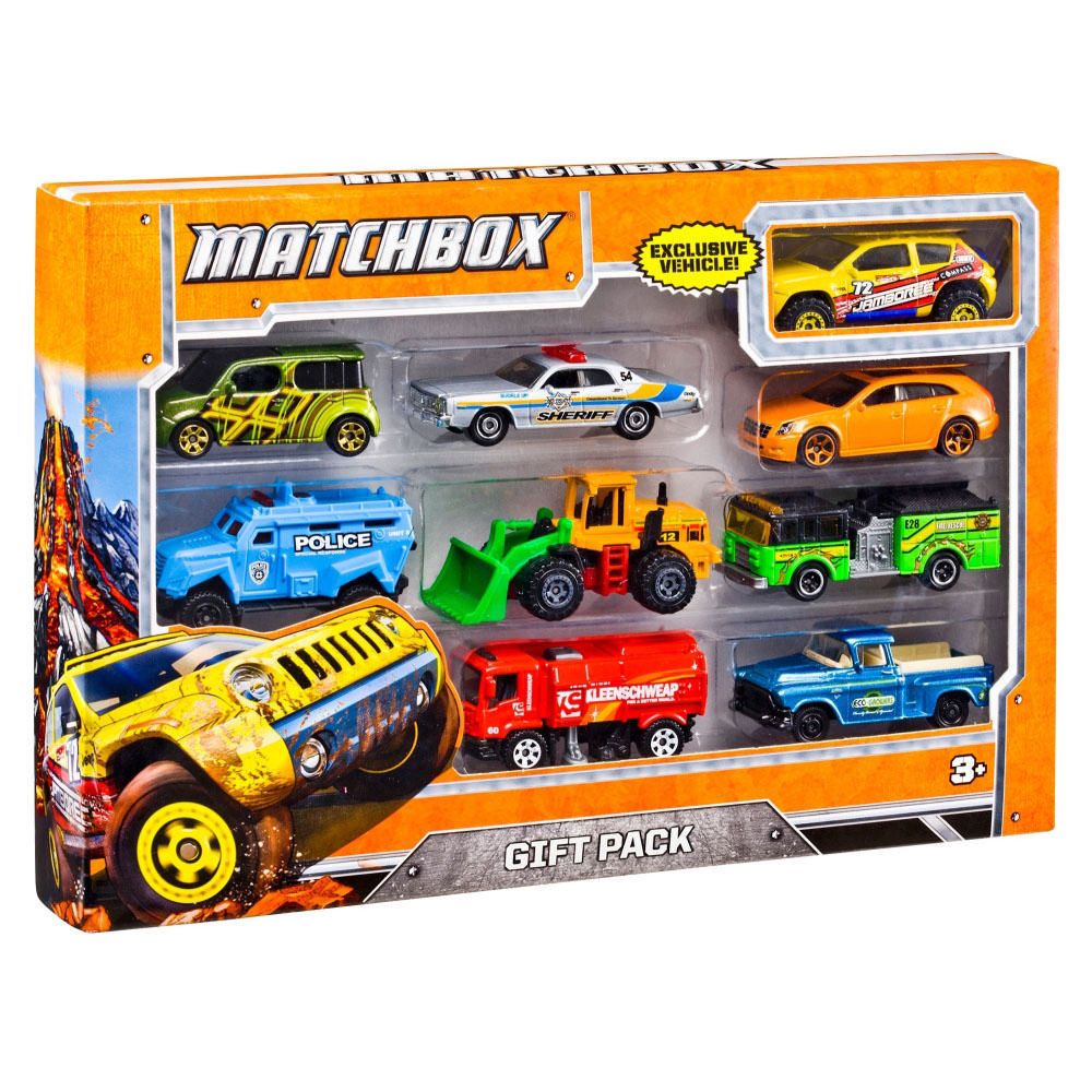 Carritos Matchbox Surtido Paq. De 9 Autos X7111 Oechsle.pe Oechsle