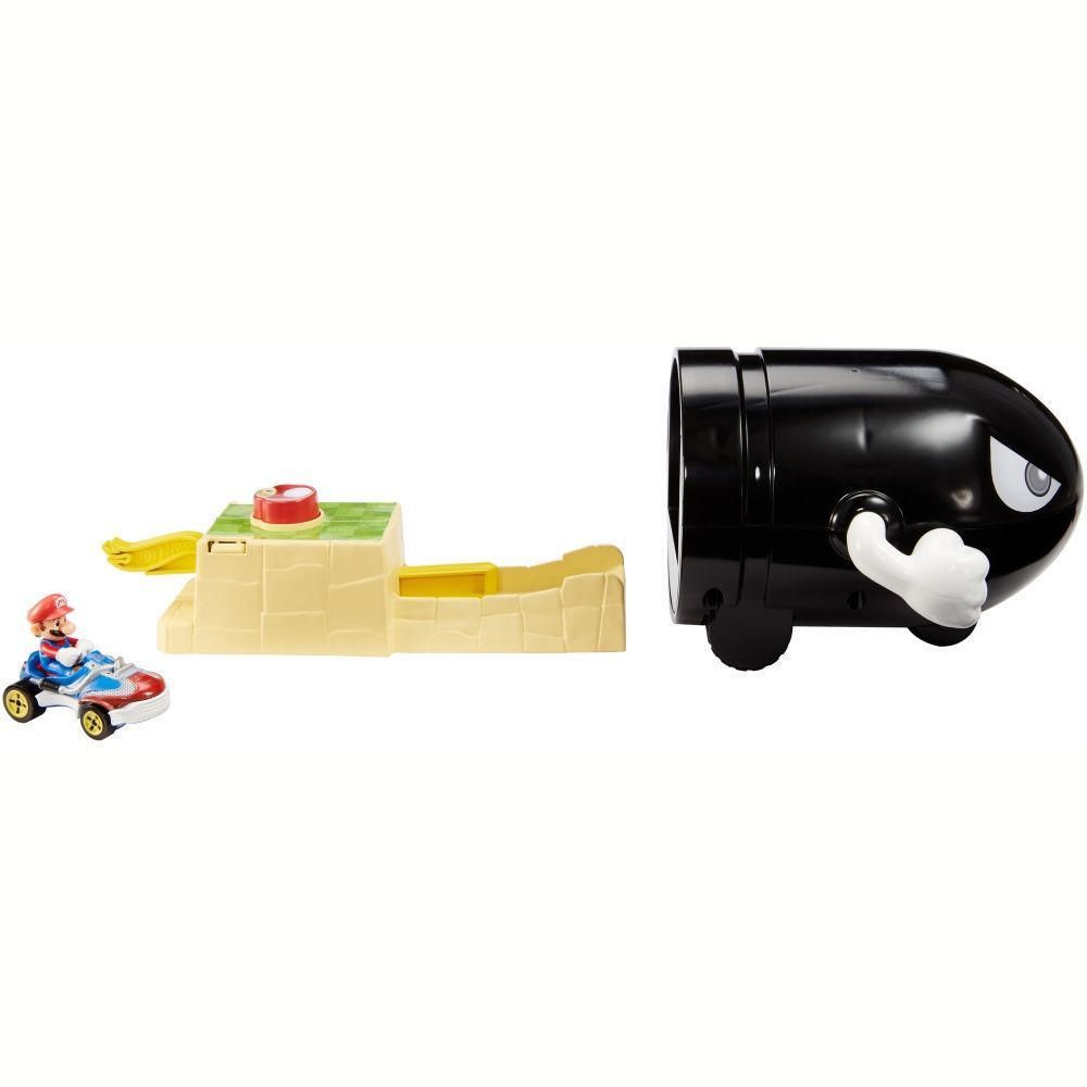 Hot wheels Coche Mario Kart Modelo Luigi Coche De Juguete Multicolor