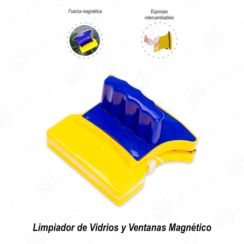 Limpiador De Vidrios Y Ventanas Magnetico