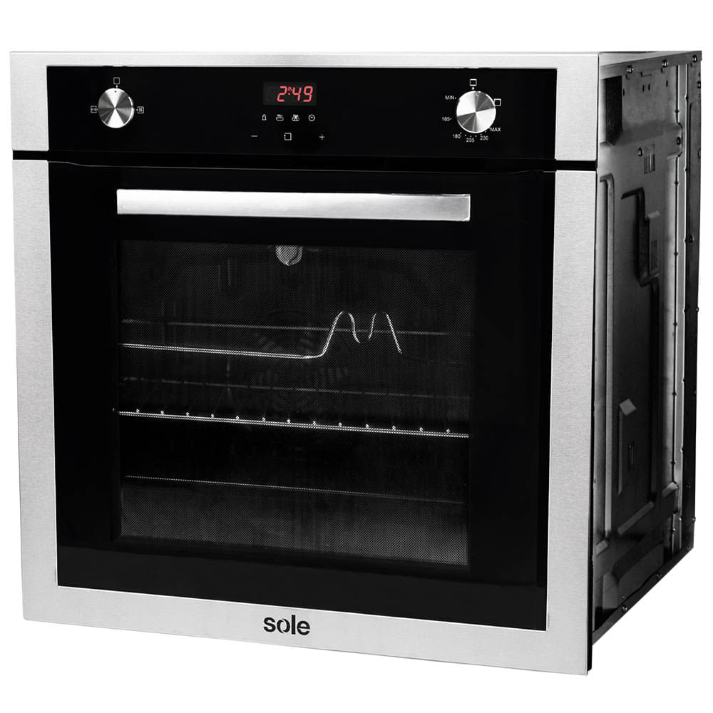 Horno Empotrable Gas SOLE 70L Premium Negro - Oechsle