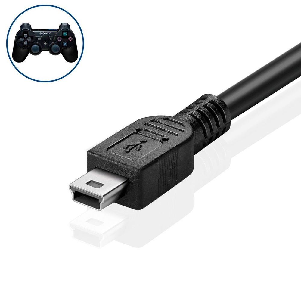 Cargador para Mandos Ps3 Cable de Carga Playstation 3