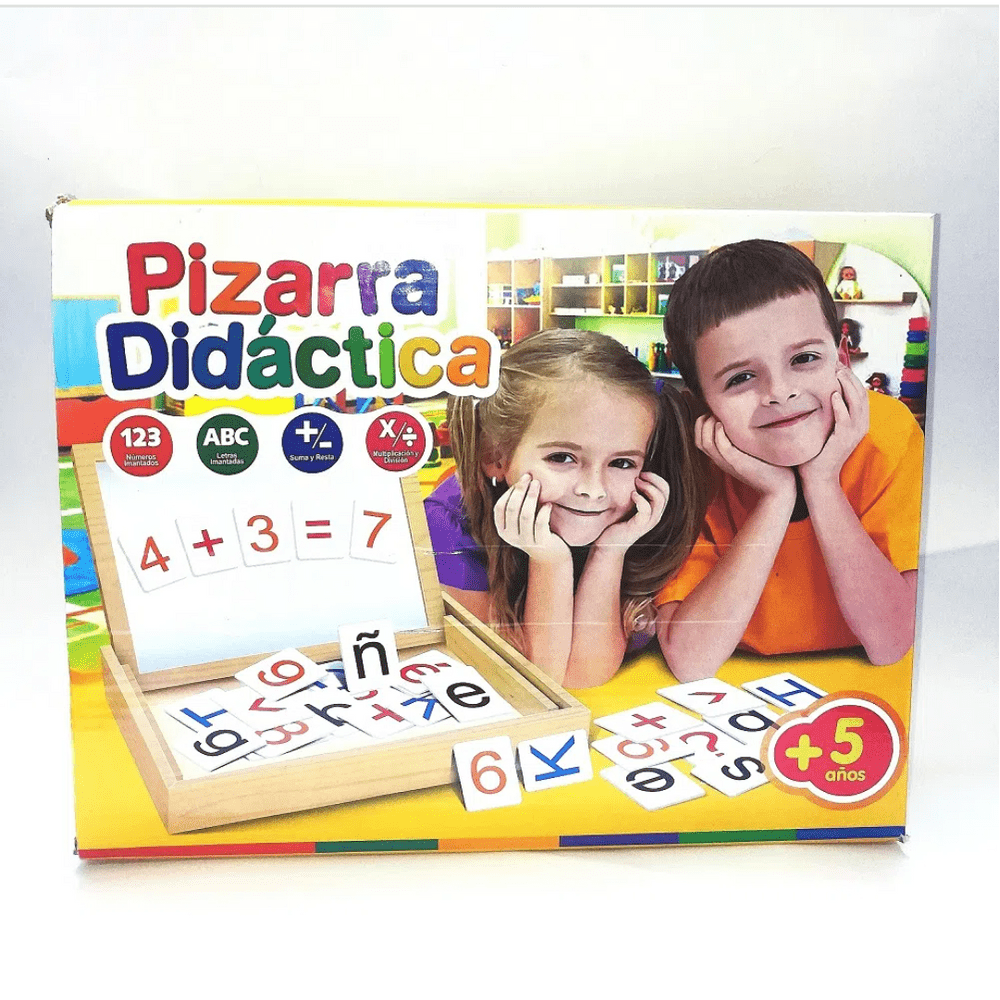 Pizarra Didáctica con Pedestal y fichas imantadas - Didactoys, juguetes  didácticos