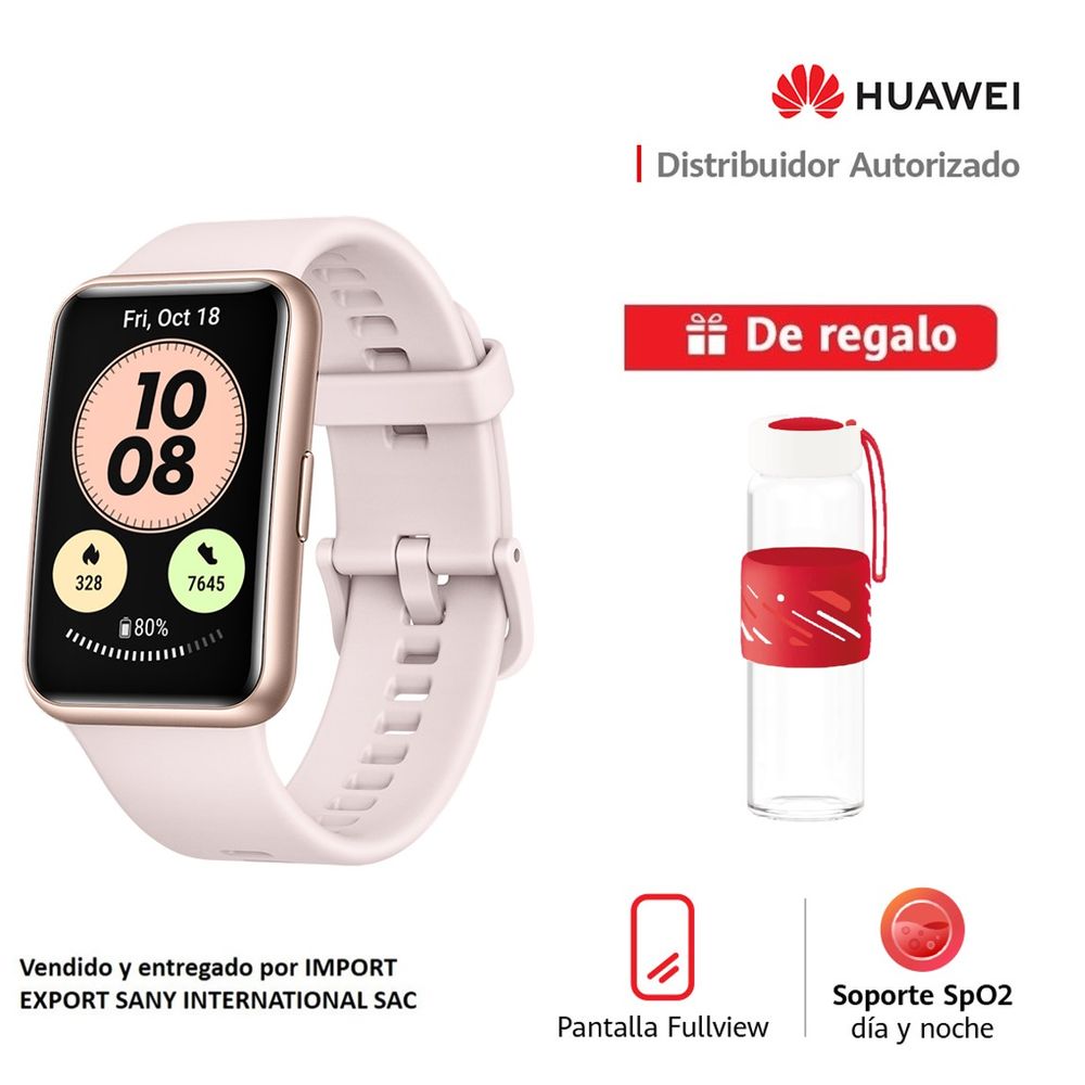 Smartwatch Huawei New Watch Fit Rosa + Regalo | Knasta Chile