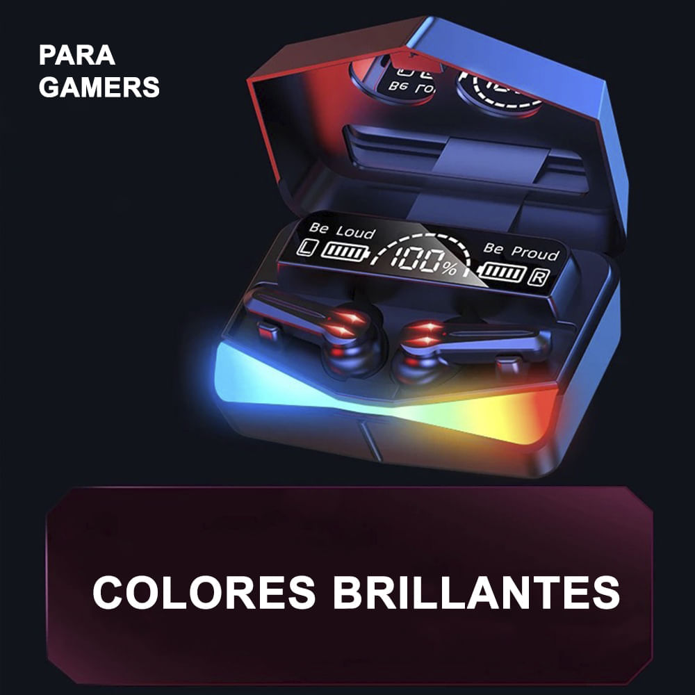Combo Audífonos Gamer Bluetooth M28 Profesionales + Micrófono