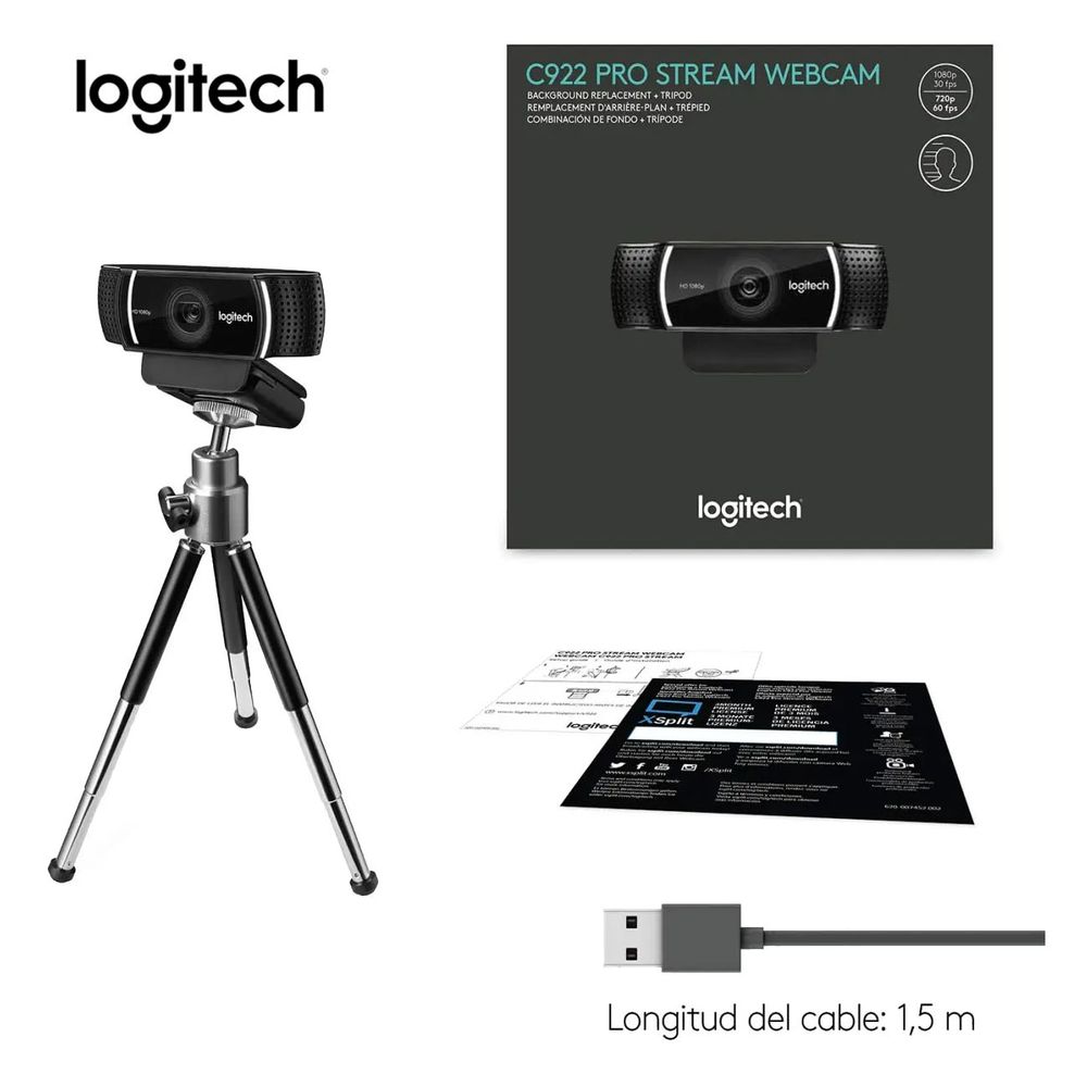 Logitech best sale c922 panamericana