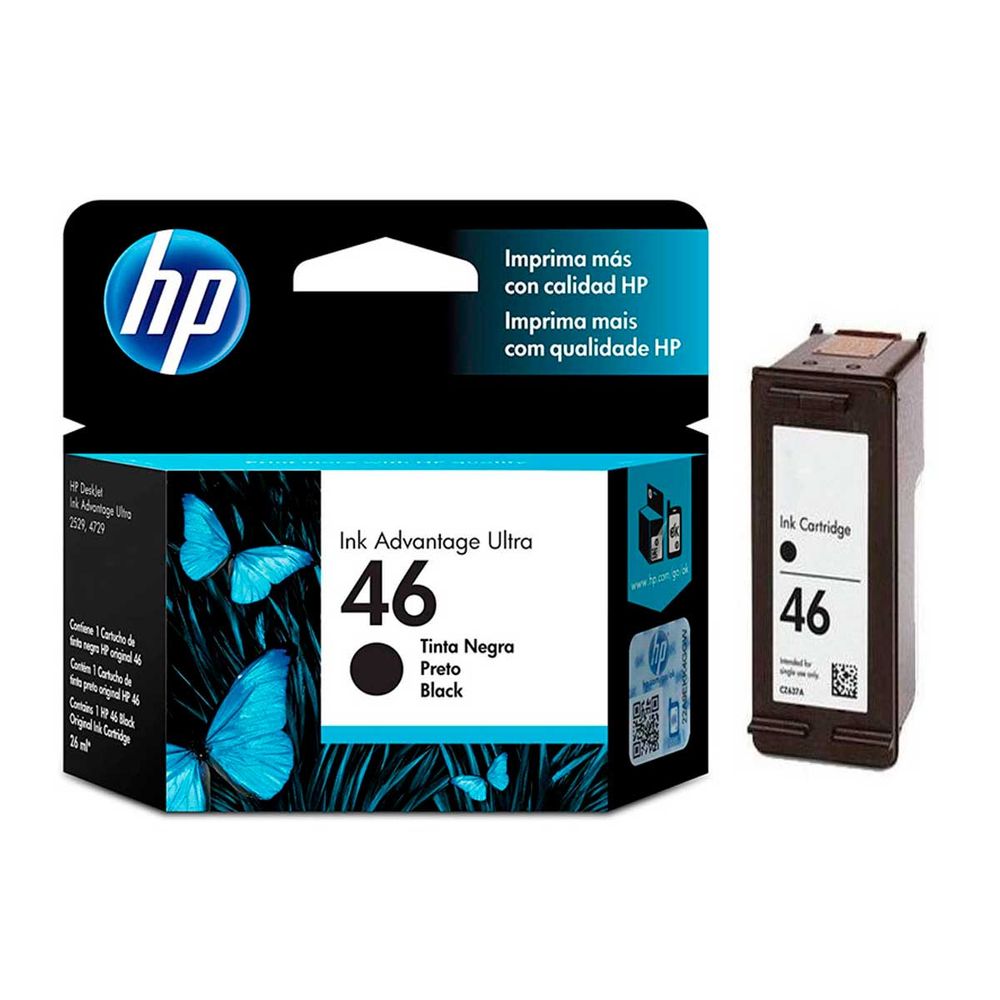 Tinta Hp Cz637al (46) Negro 1500 Pgs | Oechsle - Oechsle