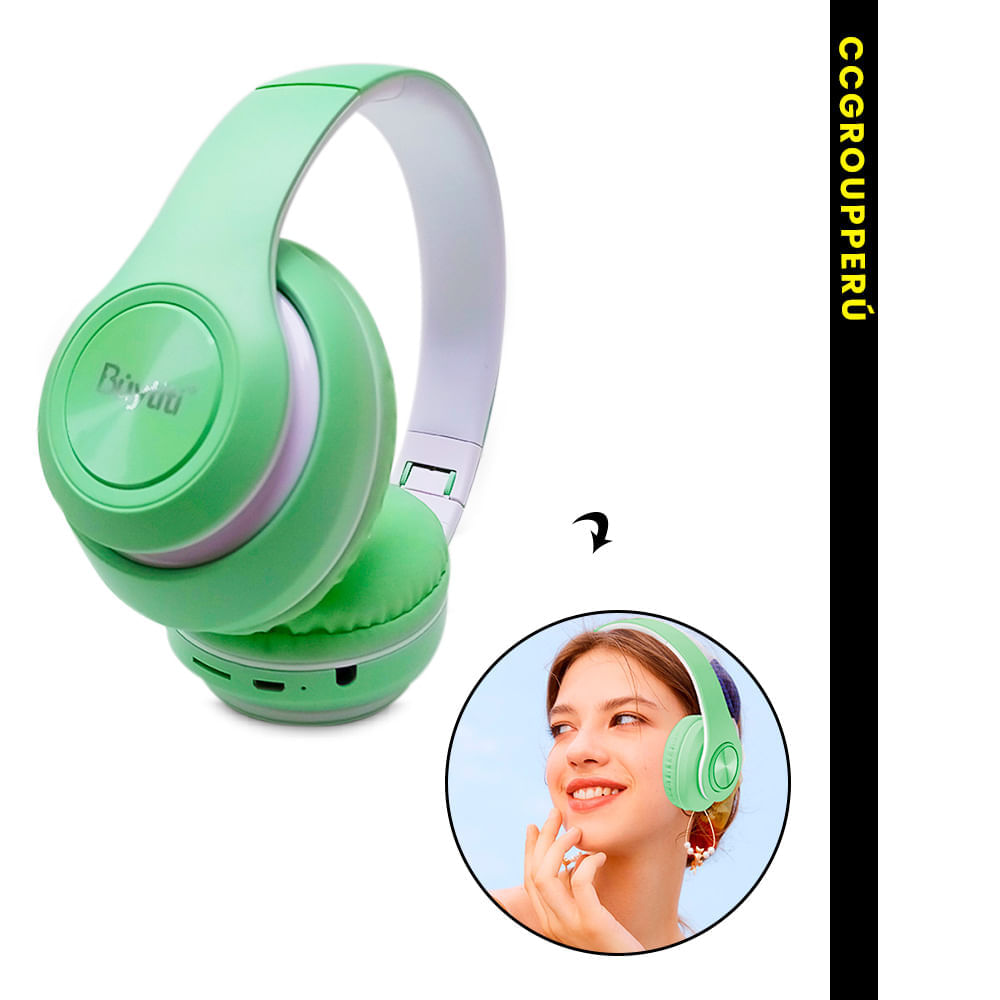 Audifonos Buytiti Bluetooth 5.0 - Verde | Oechsle - Oechsle