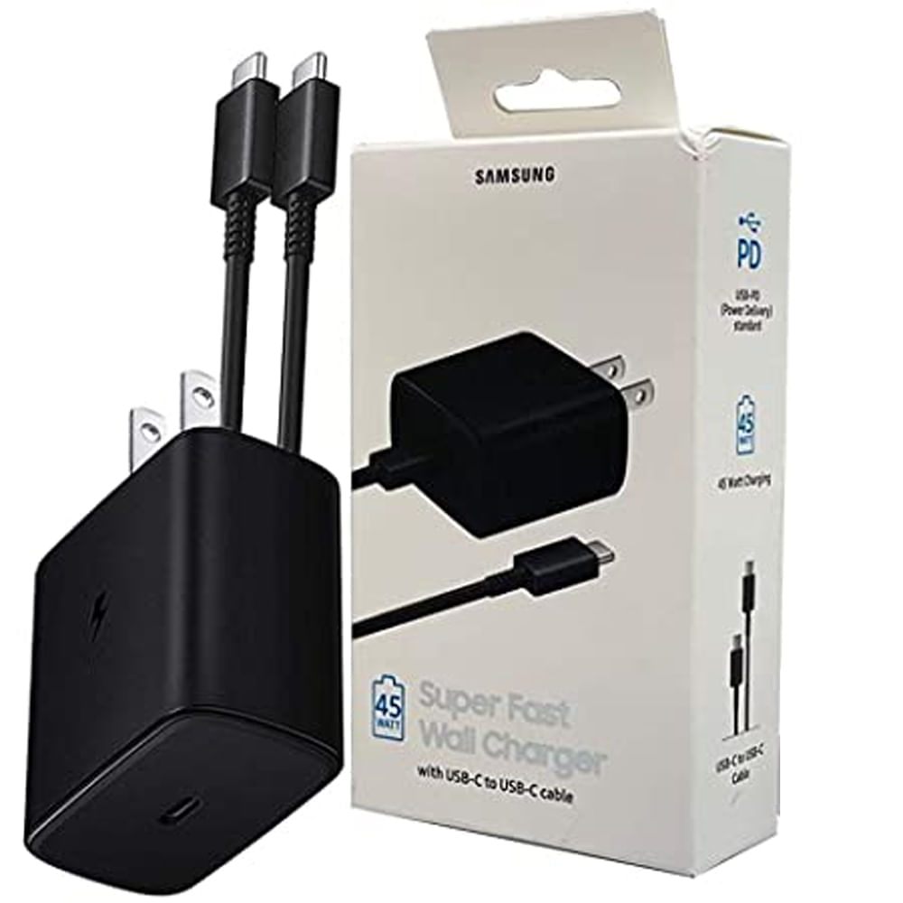 Cargador Samsung 45W USB-C Super Fast Charger - Negro