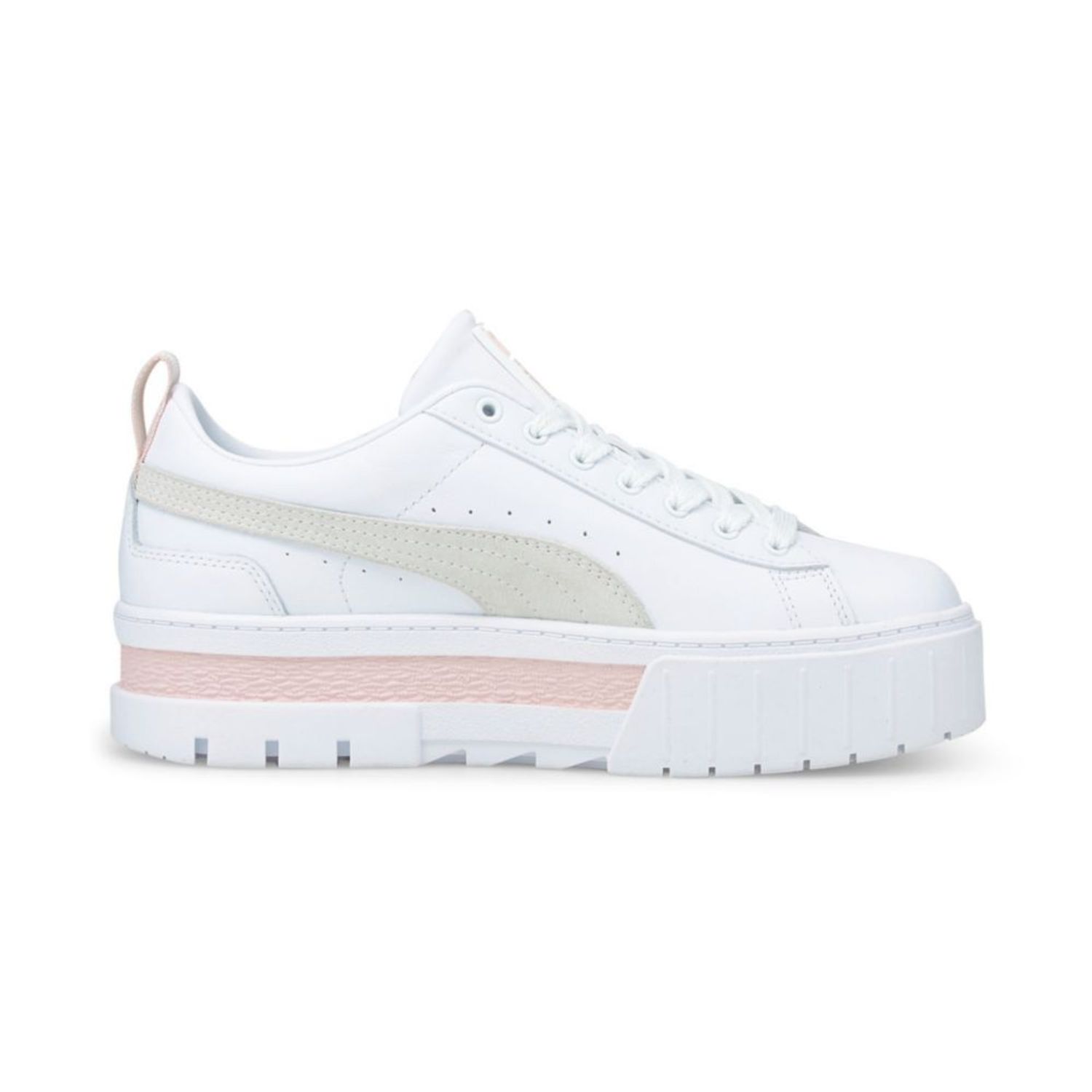 Zapatillas Puma Mayze Metal Mujer Blanca | Solo Urbano