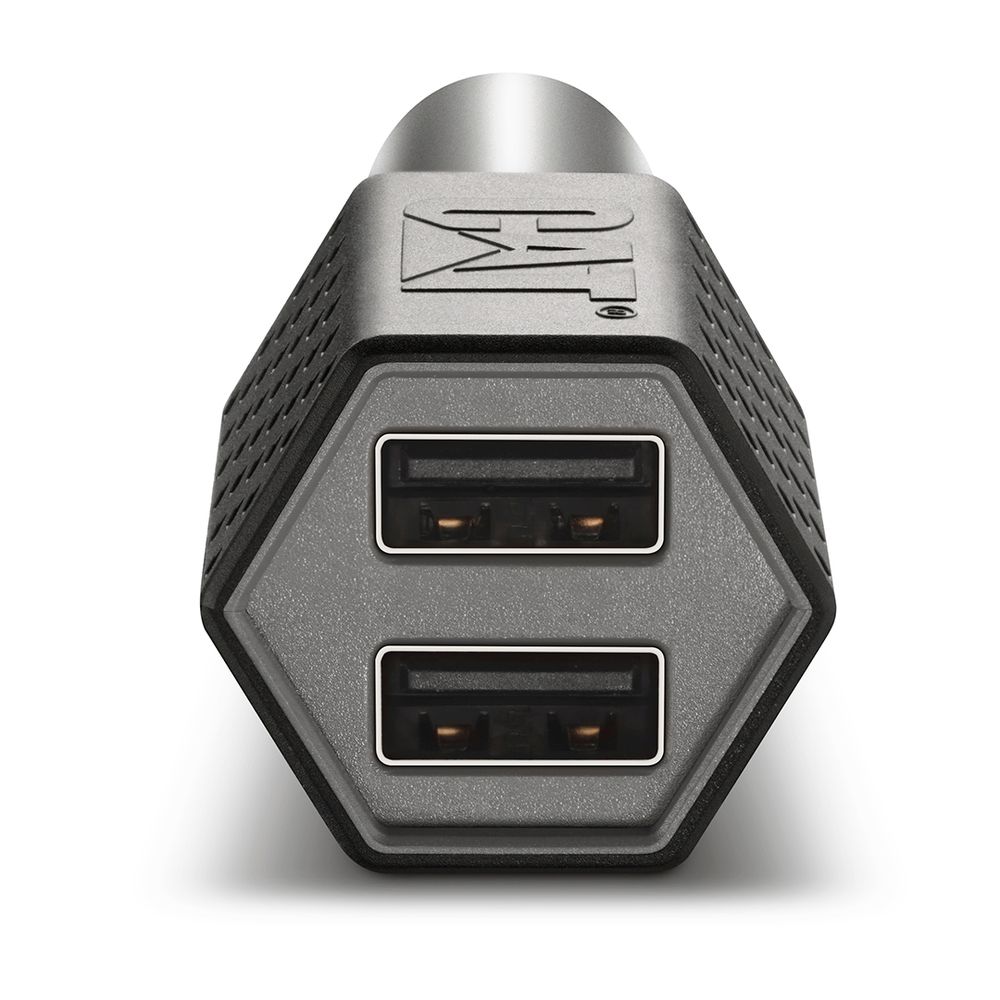 Cargador De Auto CAT Resistente USB 3.4 Amp 2 Puertos