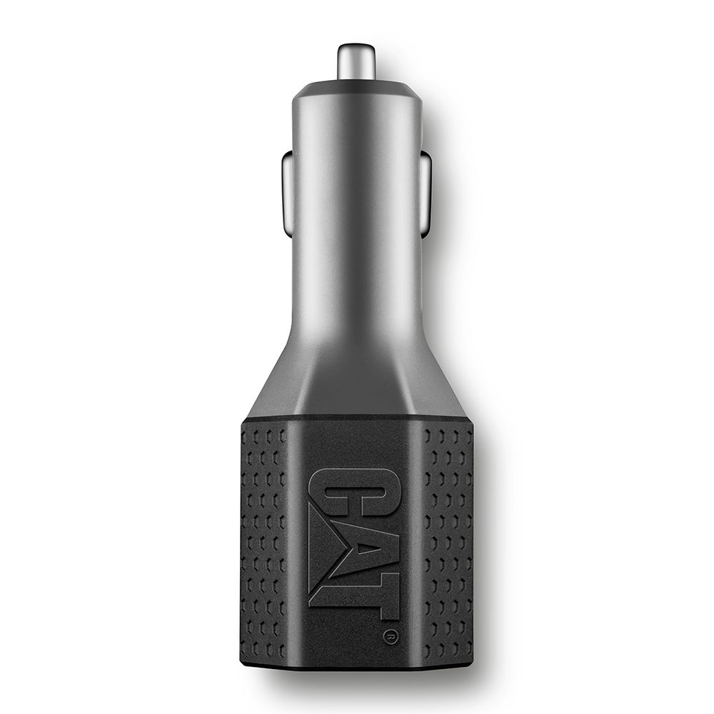 Cargador De Auto CAT Resistente USB 7.2 Amp 3 Puertos