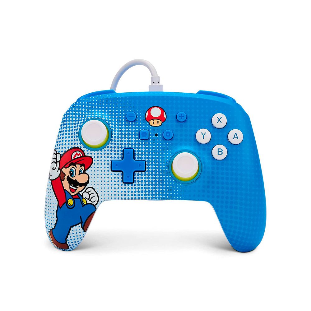 PowerA Enhanced Wired Controller Mario Pop Art Nintendo Switch