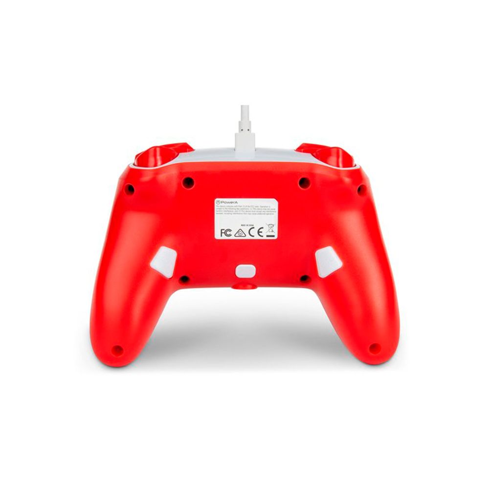 PowerA Mando Inalámbrico Pro Nintendo Switch Blanco/Rojo