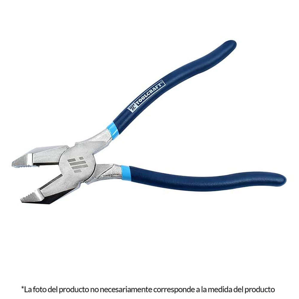 Alicate de Electricista Profesional Mango Vinil 9"" Toolcraft TC4227