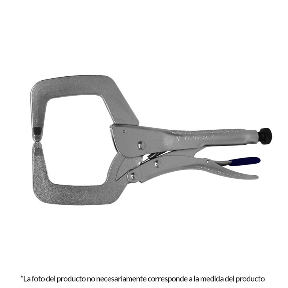 Alicate de Presión Tipo C Fijo 11"" Toolcraft TC0250