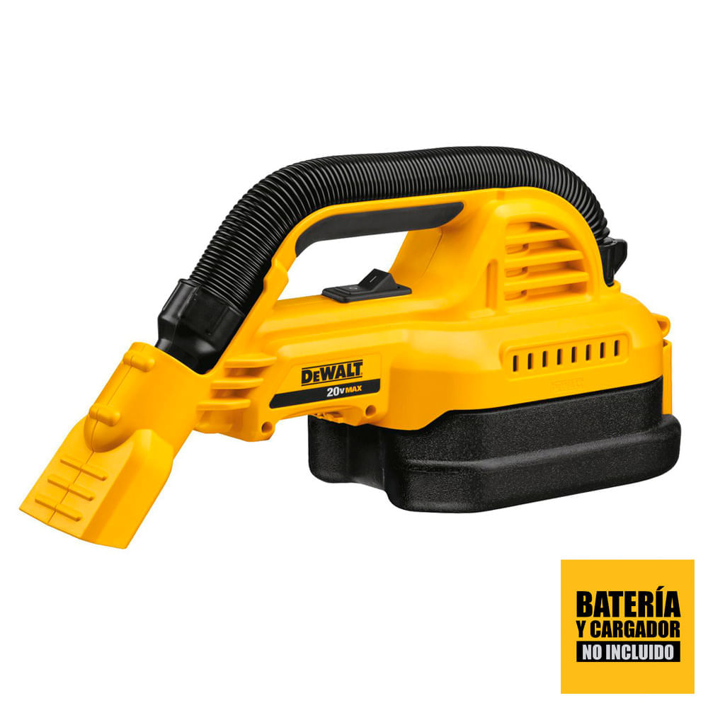 Aspiradora SecoHúmedo 20V 1.9lt Baretool Dewalt DCV517B