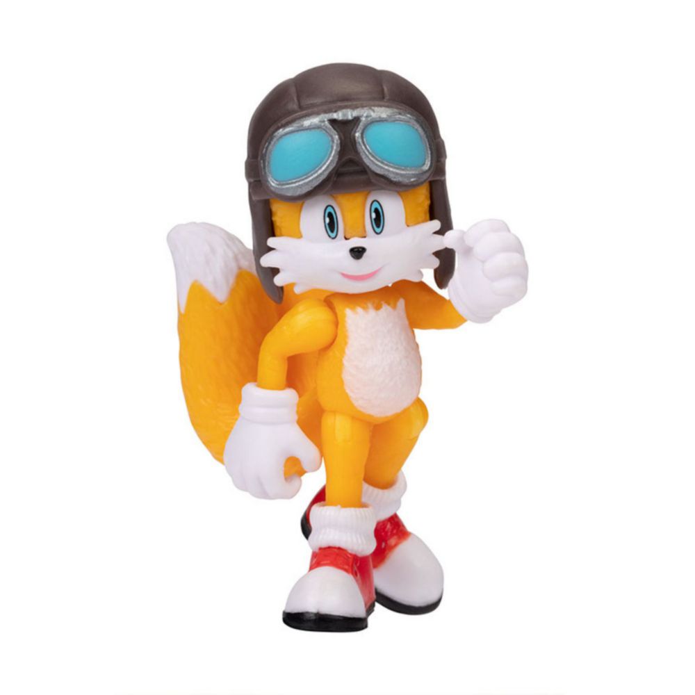 Figura Sonic Y Tails Con Avión El Tornado Con Élices Giratorias |  Oechsle.pe - Oechsle