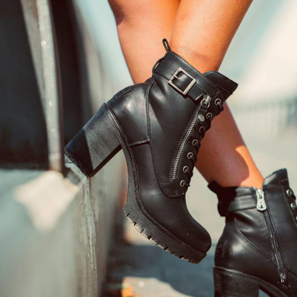 Botines Refresh Mujer 72387 Negro | Oechsle - Oechsle