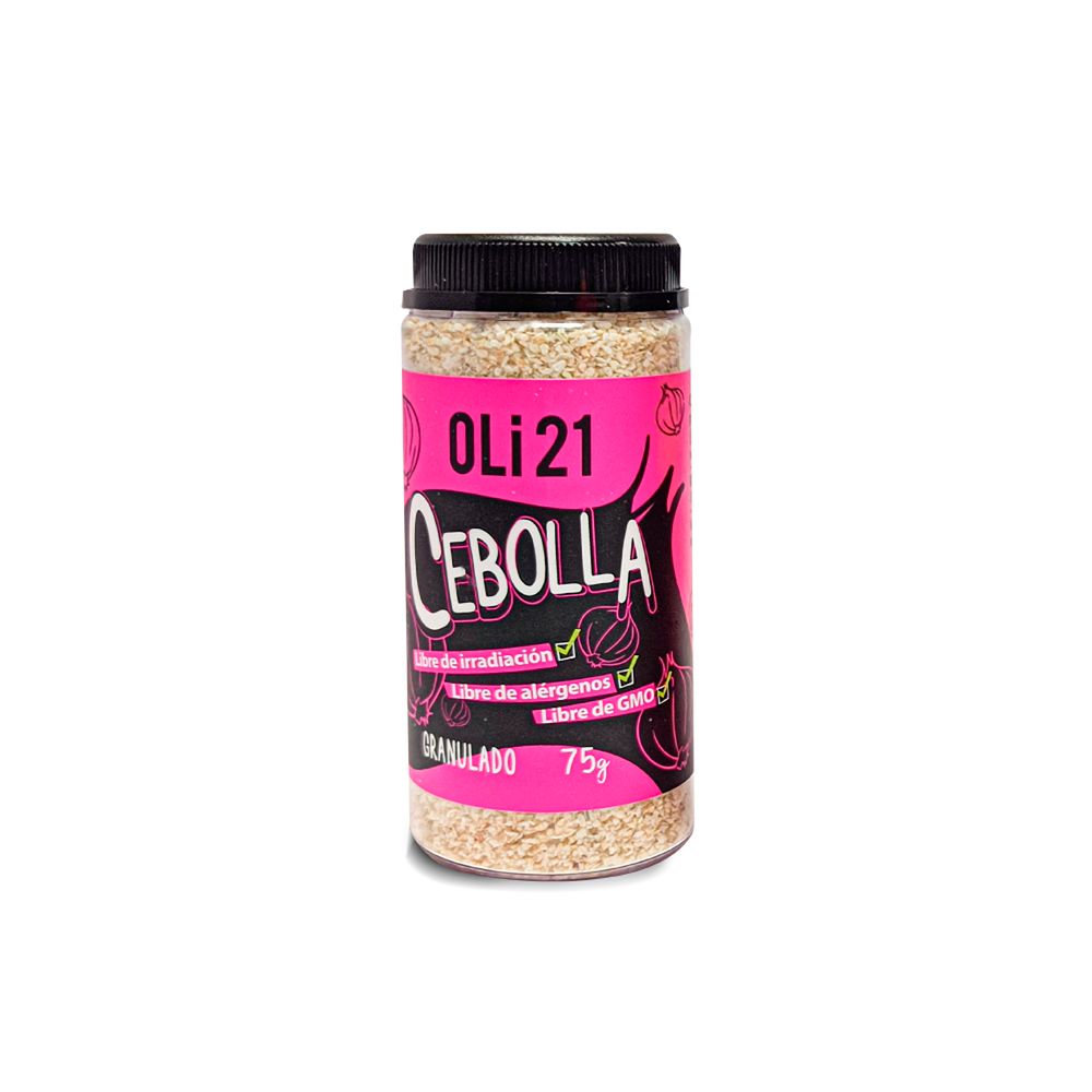 Cebolla Blanca Granulada Oli21 75g Frasco