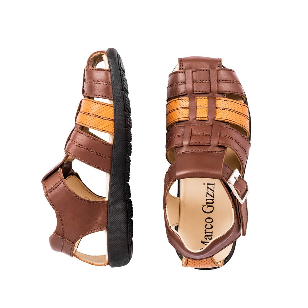 Sandalias Franciscanas Marco Guzzi Z-001 Marrón Talla 37 Oechsle