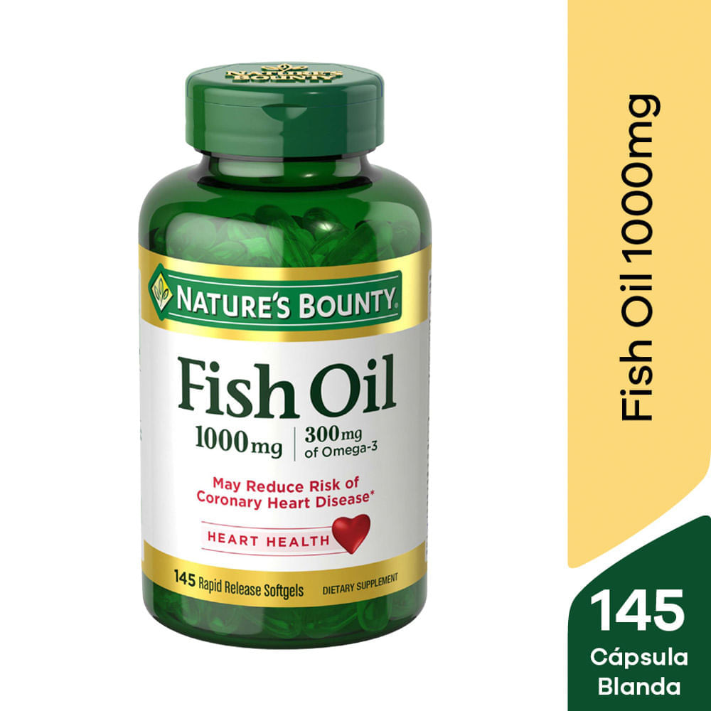 Fish Oil 1000 mg Cápsula blanda | Oechsle - Oechsle