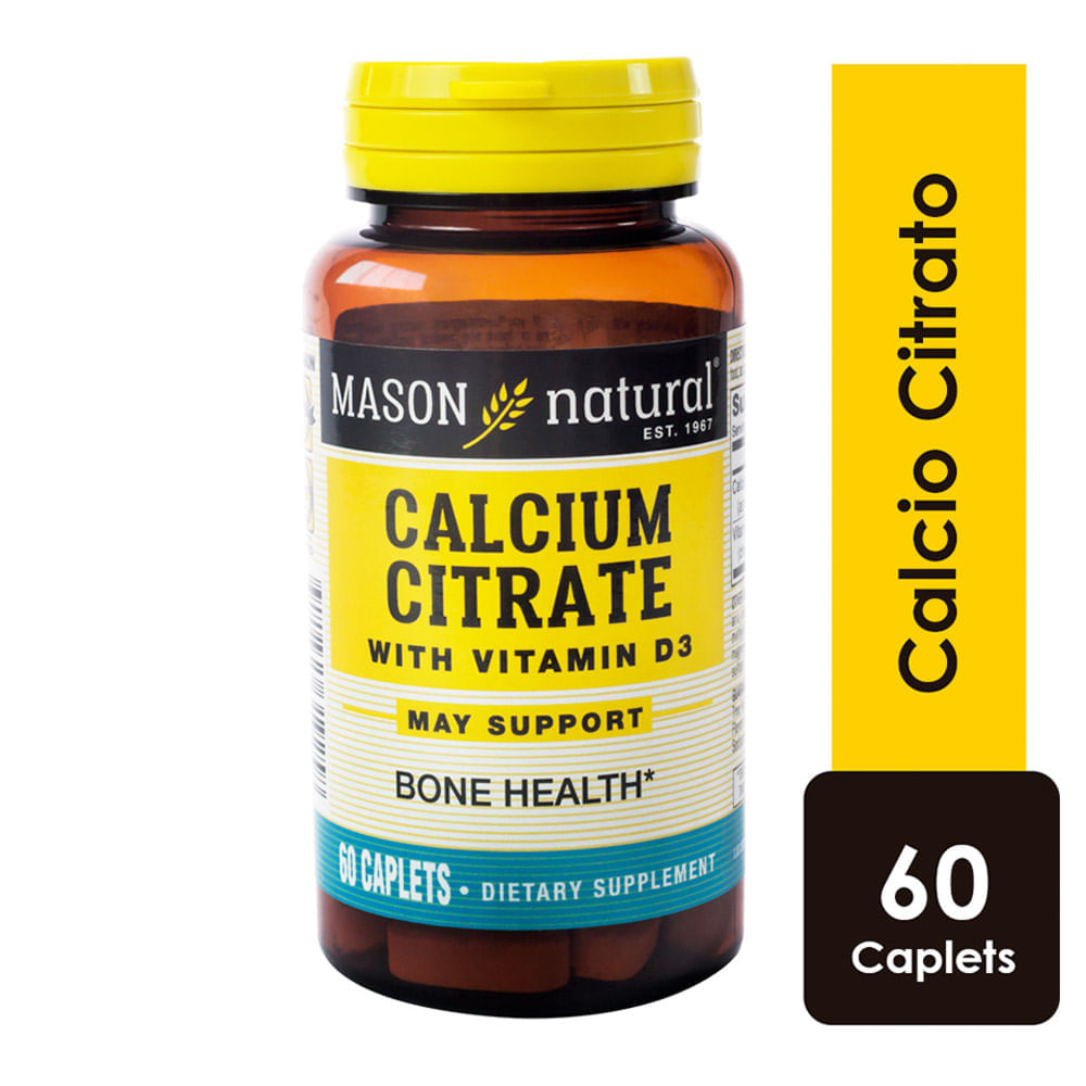 Calcium Citrate with Vitamin D3 Tabletas