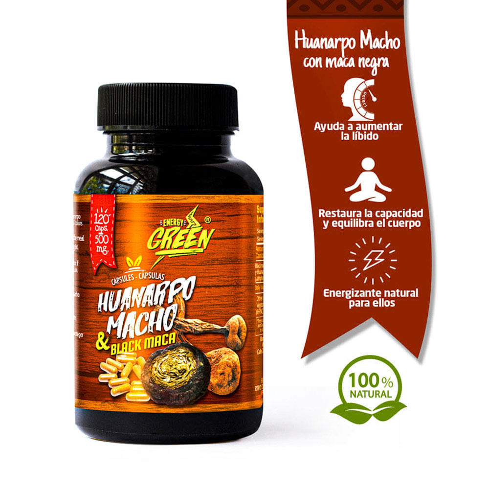 Huanarpo Macho y Black Maca Amazon Andes