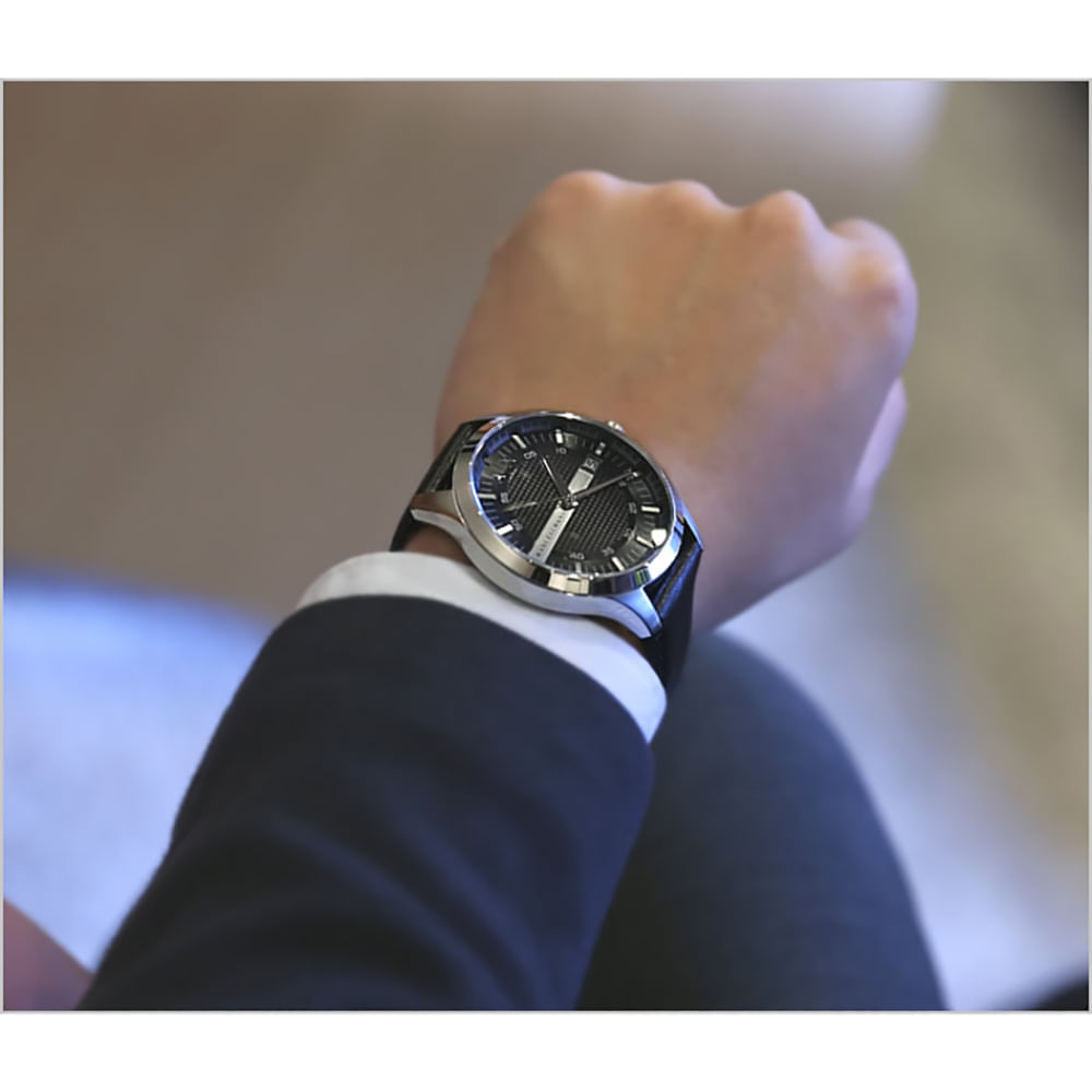 Reloj Armani Exchange Hampton AX2101 Para Hombre Acero Inoxidable