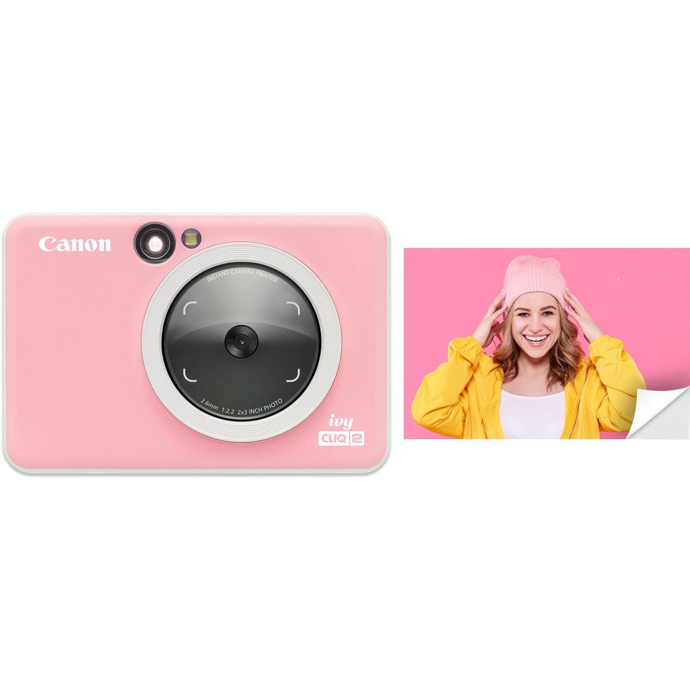 Impresora Instantánea Canon IVY CLIQ2 Petal Pink (Rosado) | Oechsle - Oechsle