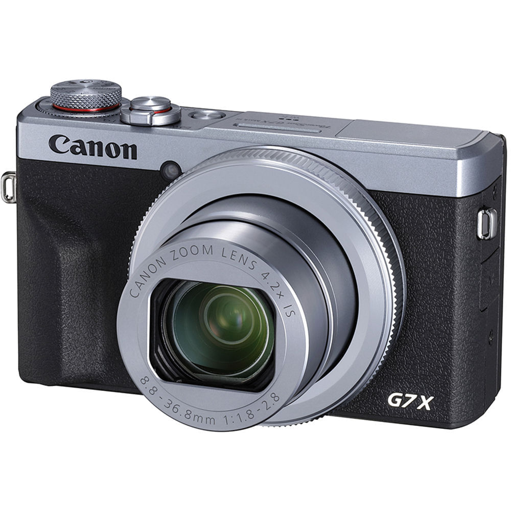 Cámara Digital Canon Powershot  G7 X Mark III Plateado