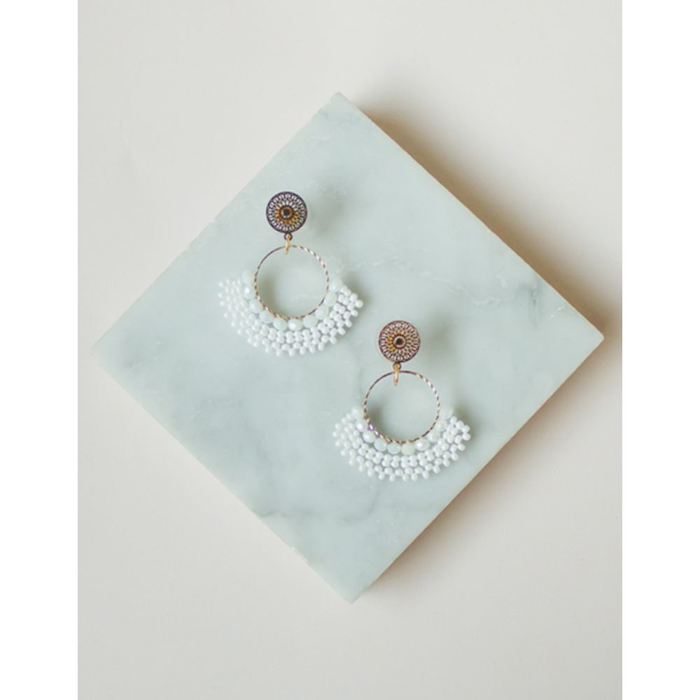 Aretes Marimar Mini Blanco