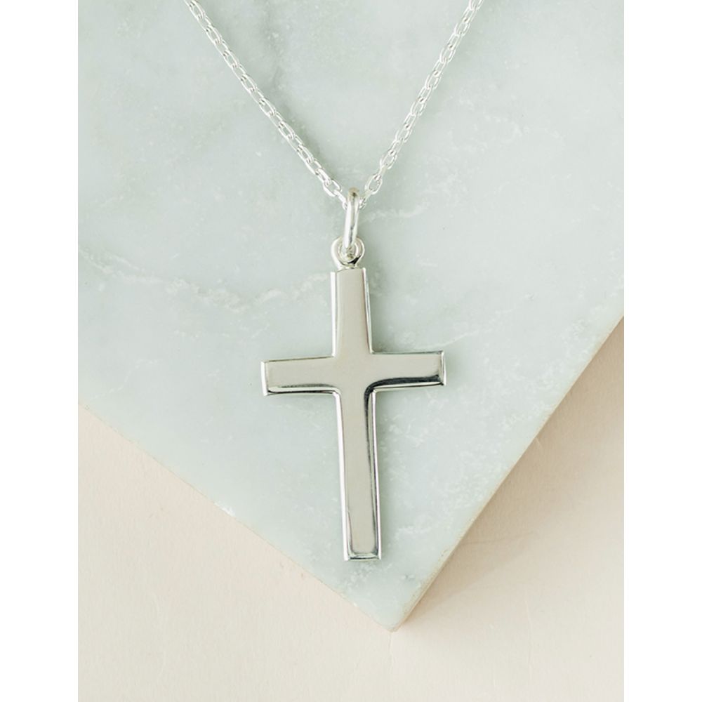 Collar Cruz Silver
