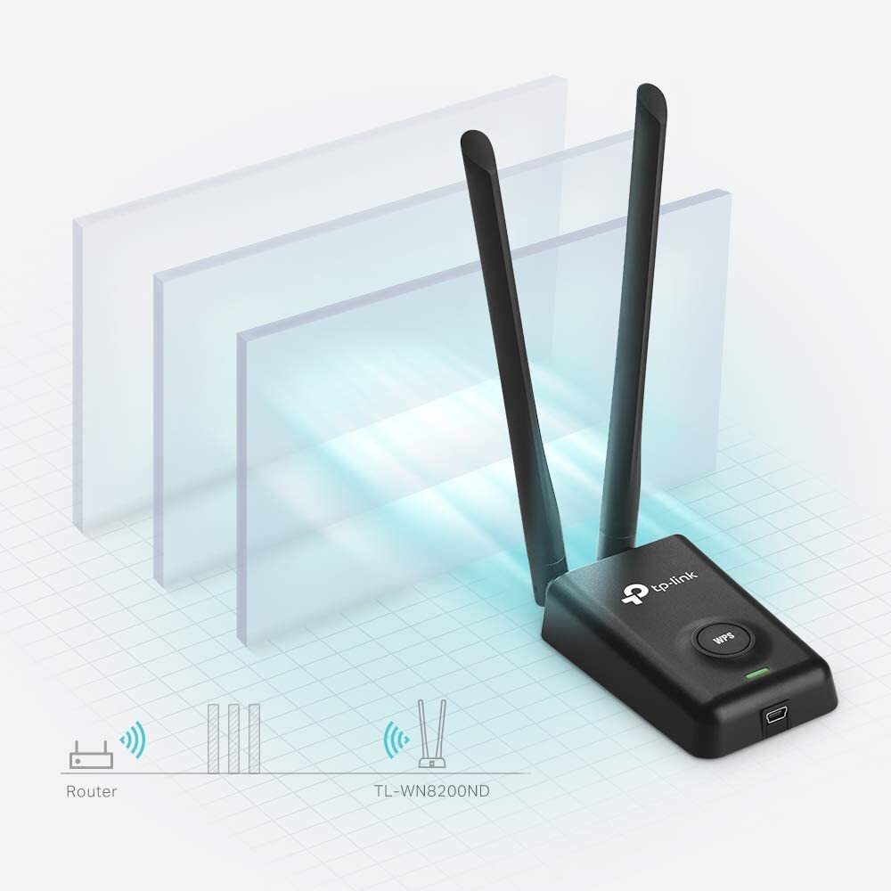 Tp-Link Adaptador Usb Antena Potente tl-wn8200nd wifi 300 MBPS Potente | Oechsle - Oechsle
