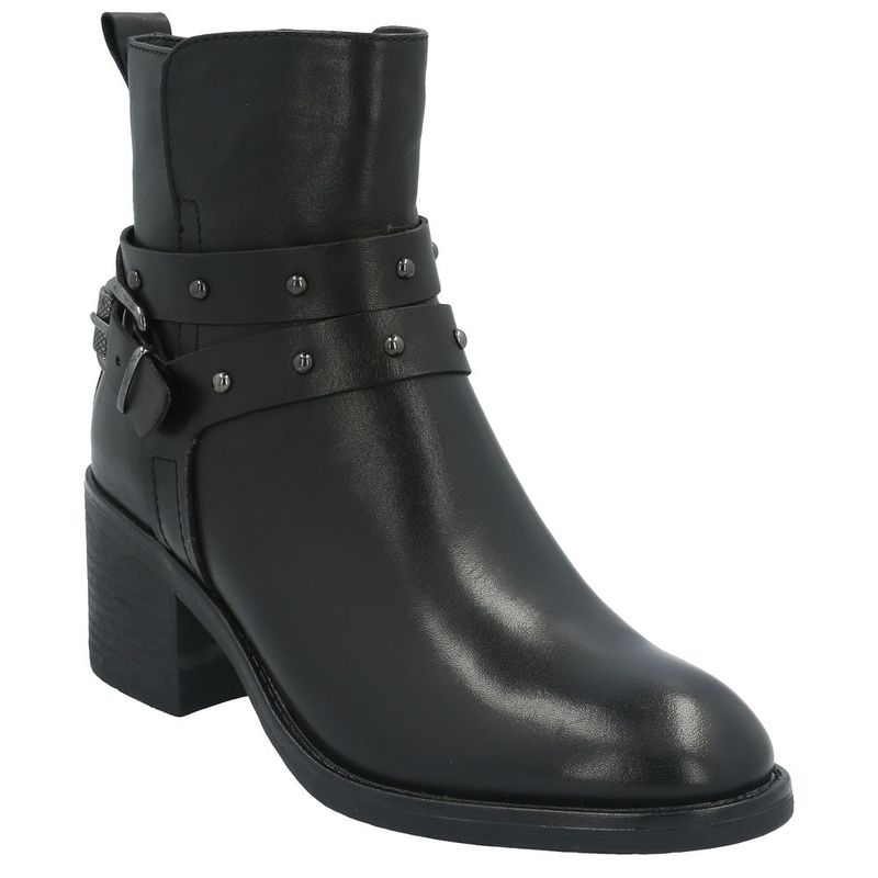 Botin Cuero – Poliester Luk Café - Botas y Botines | Paris.cl