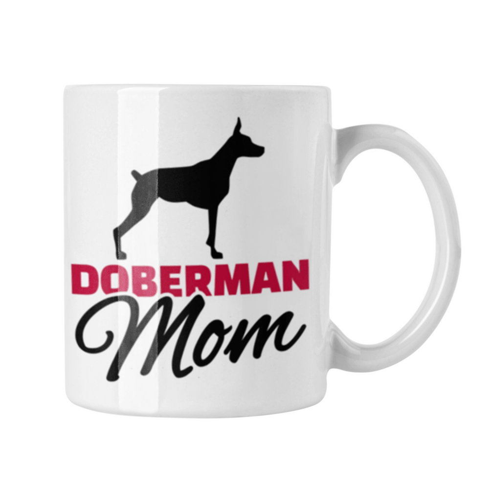 Taza Mug de Cerámica Perro Doberman