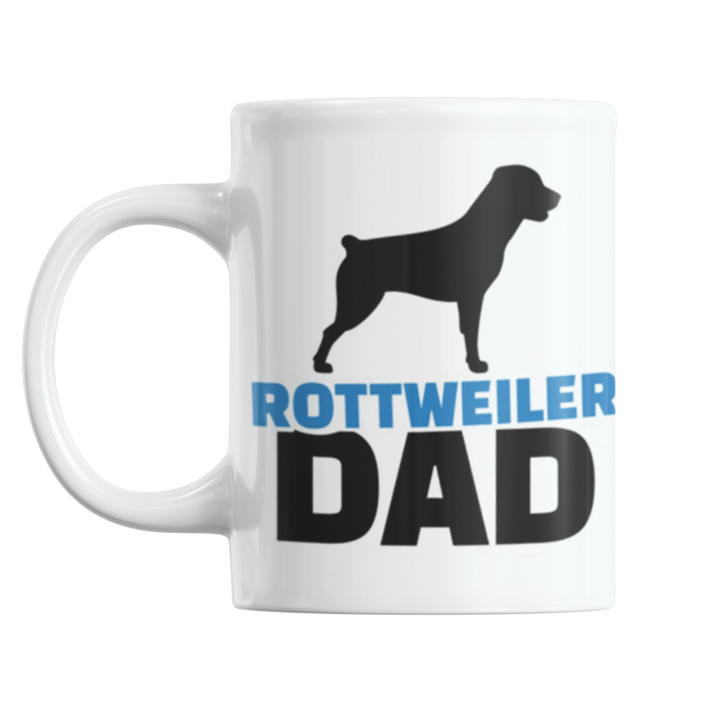 Taza Mug de Cerámica Perro Rottweiler