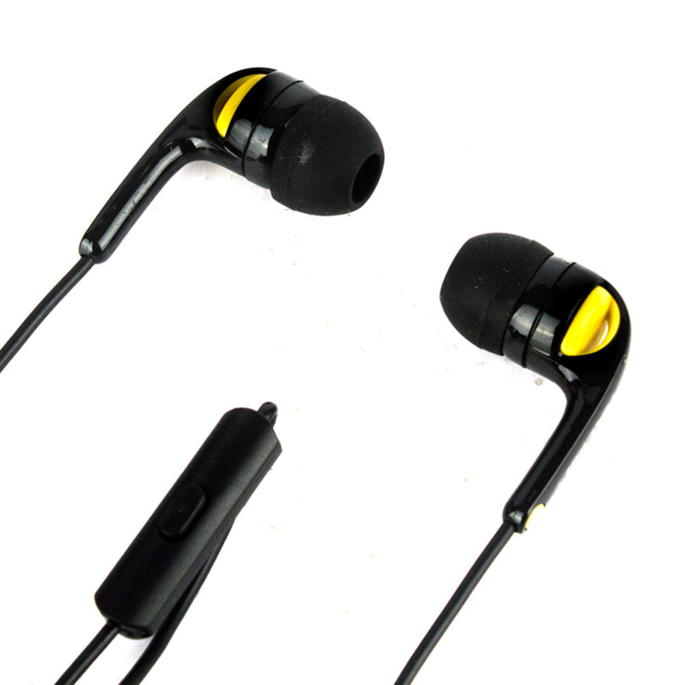 Audífono Halion FX32 Negro/Amarillo