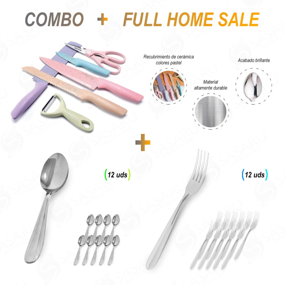 Kit de Cuchillos para Cocina - Promart