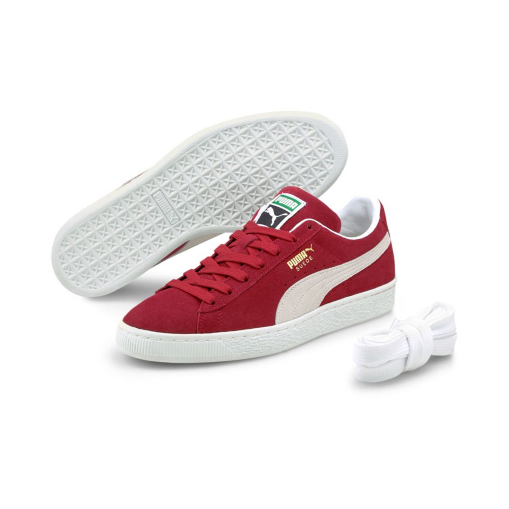 Zapatillas Puma Urbanas Hombre Suede Classic Xxi Rojo | Oechsle - Oechsle