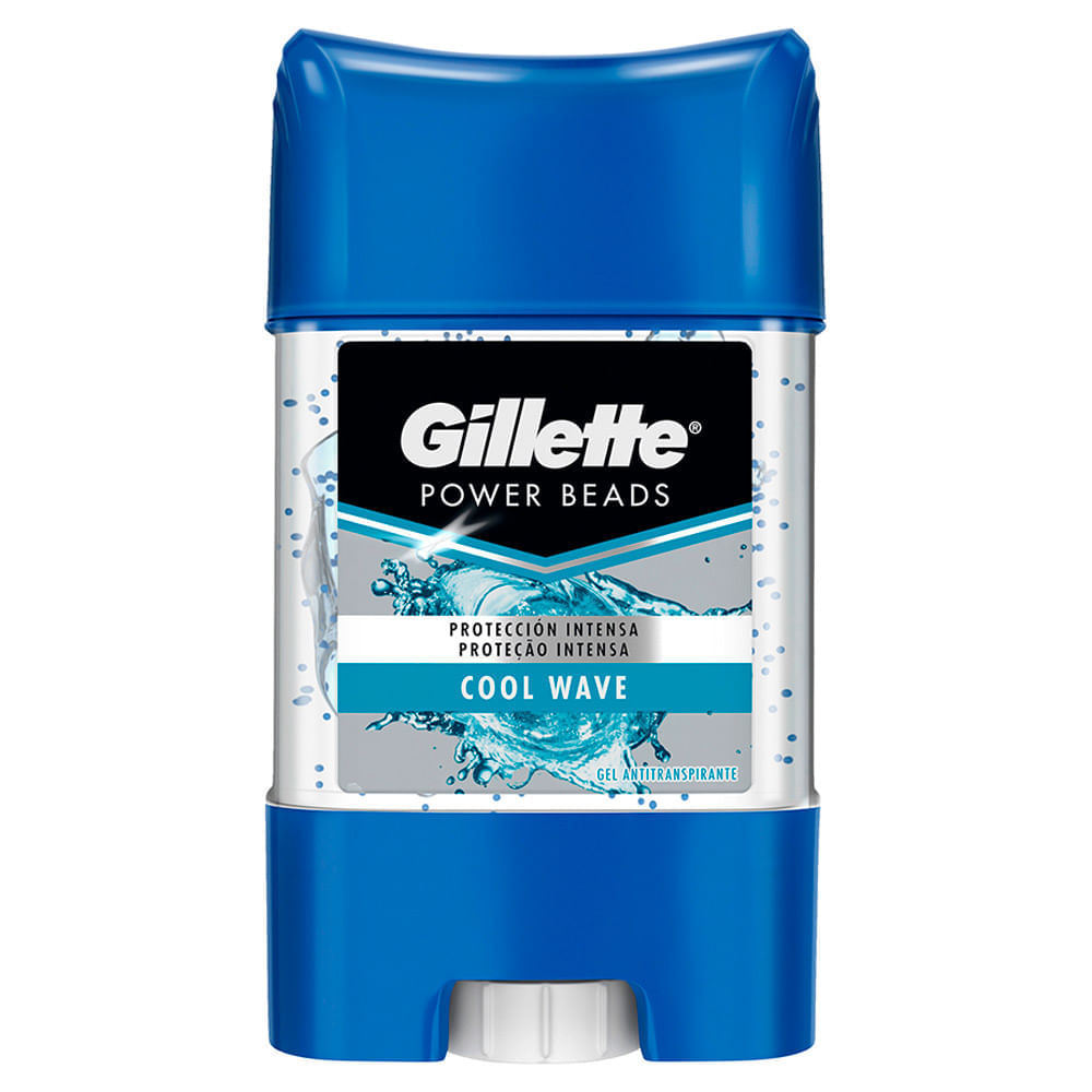 Gel Antitranspirante Antibacterial Gillette Cool Wave 82g