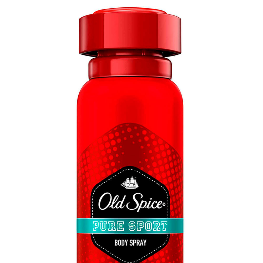 Circular Lugar de la noche Corta vida Spray Desodorante Old Spice Corporal Pure Sport 96g 150ml | Oechsle -  Oechsle
